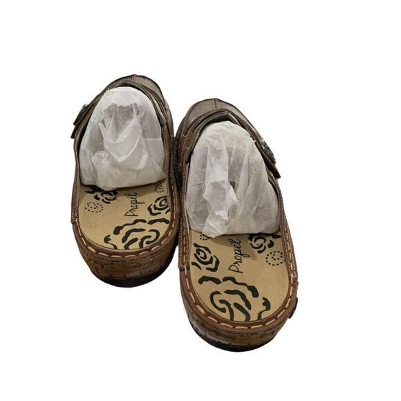 Propet Jana women’s Leather Mules Size 8 New With Box - Picture 4 of 6